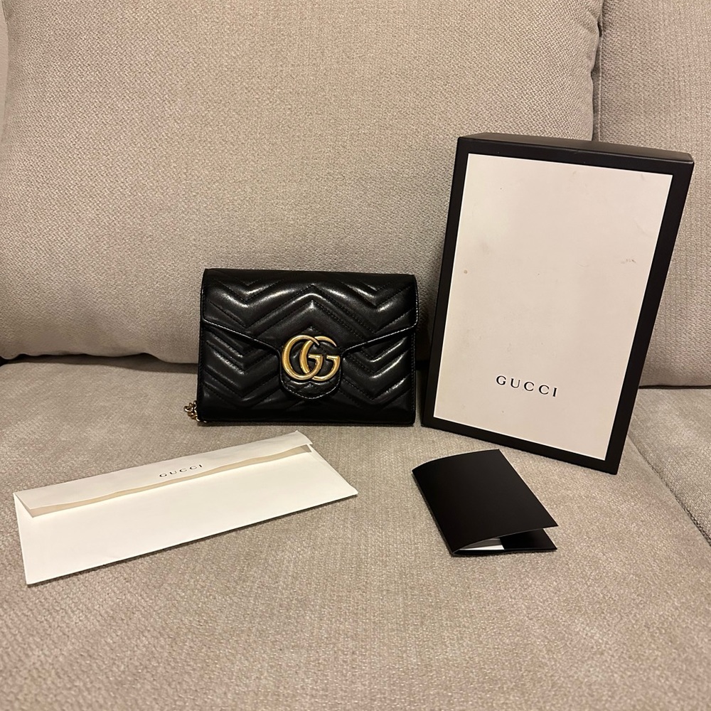 GG Marmont matelassé mini bag